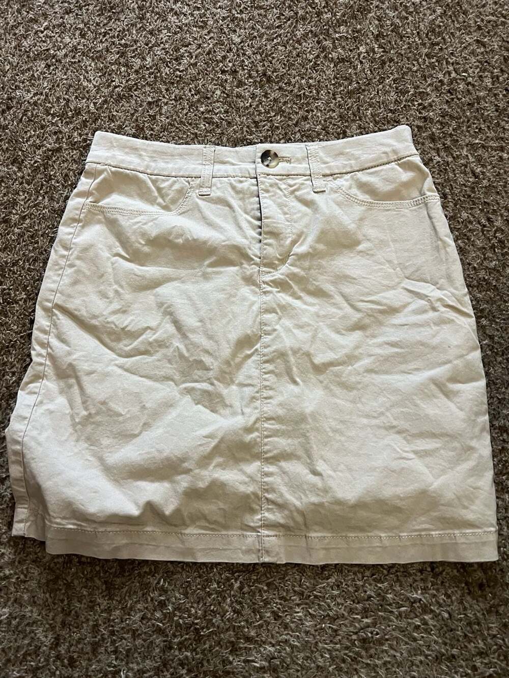 Croft & Barrow Women's Khaki Skort Size 4